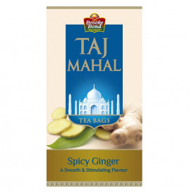 Brooke Bond Taj Mahal Spicy Ginger Tea Bags  Box  25 pcs